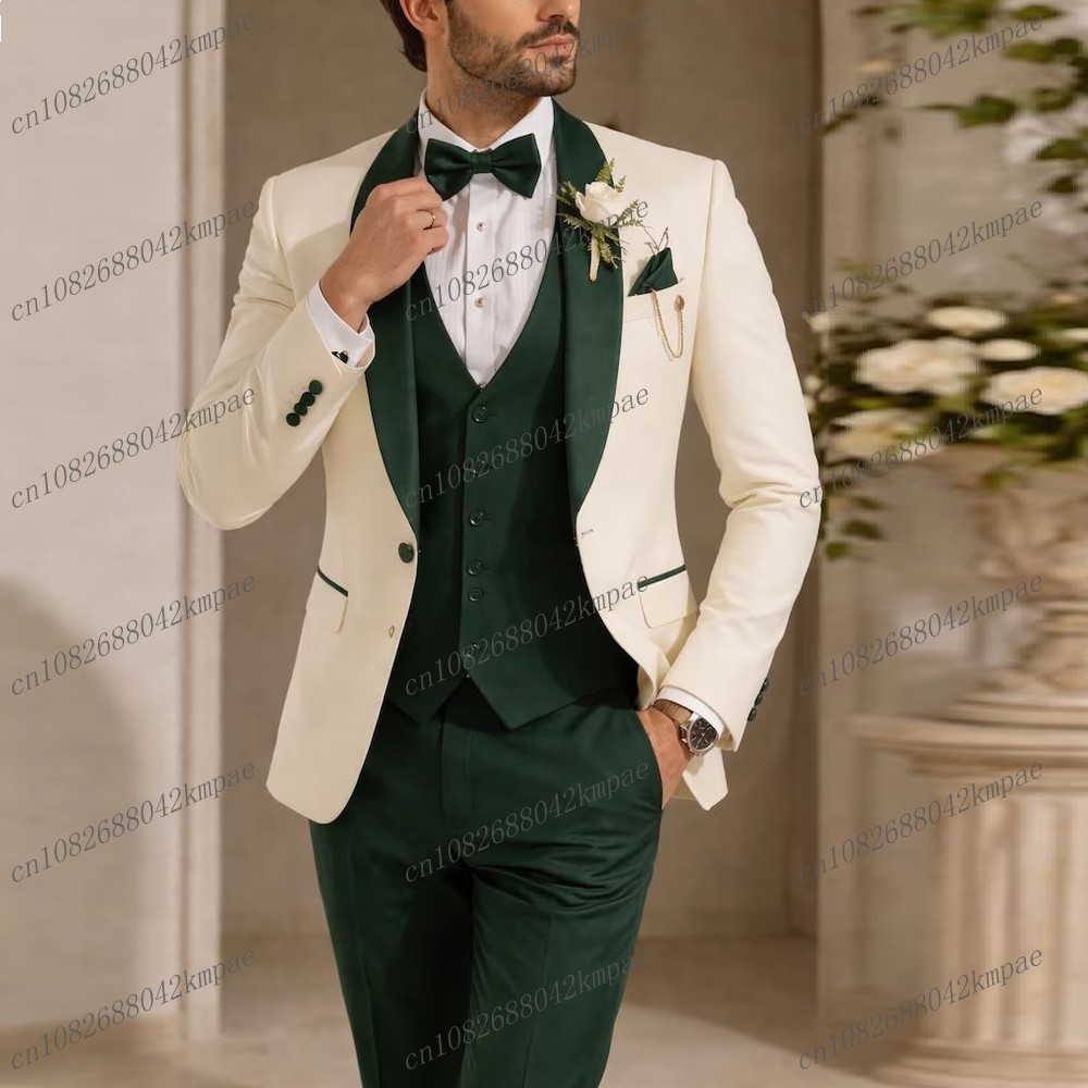 Men'S Formal Wear Rental - بدلة رجالية رسمية جديدة باللونين العاجي
