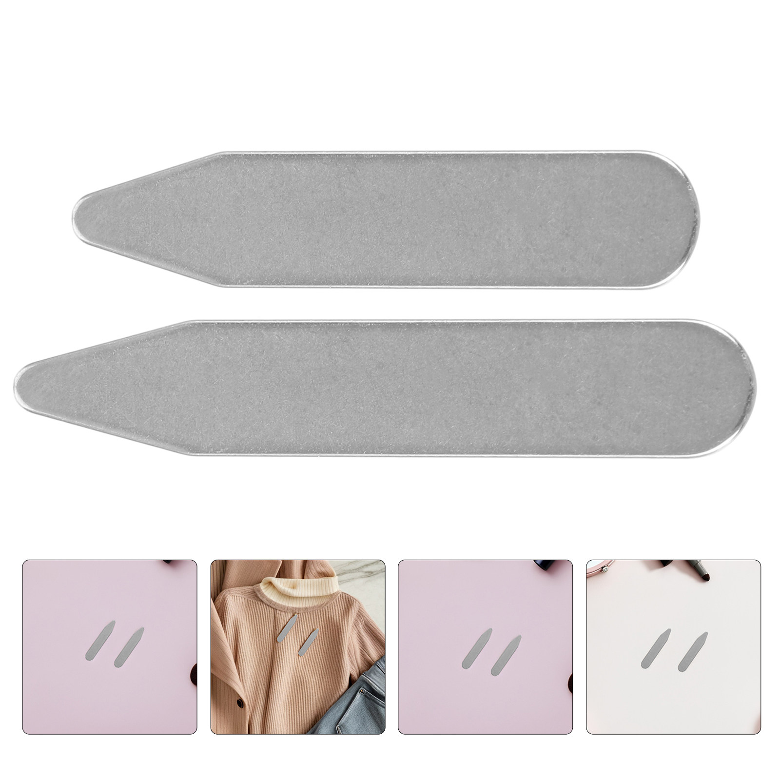 Collar Stay Metal - دعامات ياقة من الفولاذ المقاوم للصدأ