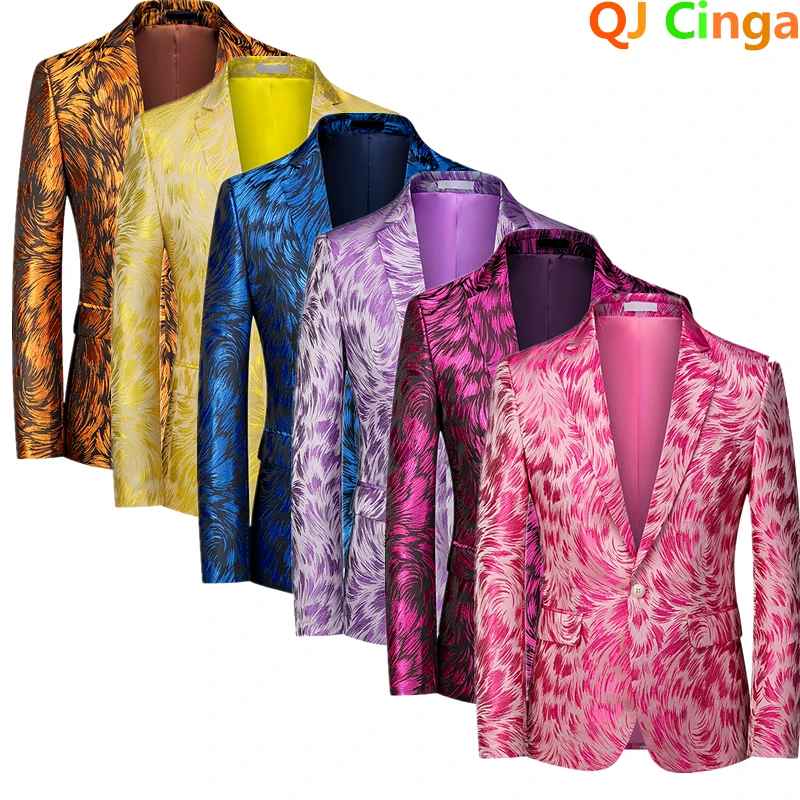 جاكيت بدلة رجالي أحمر بأكمام ط - مراجعة Men Formal Wear Purple وسعره