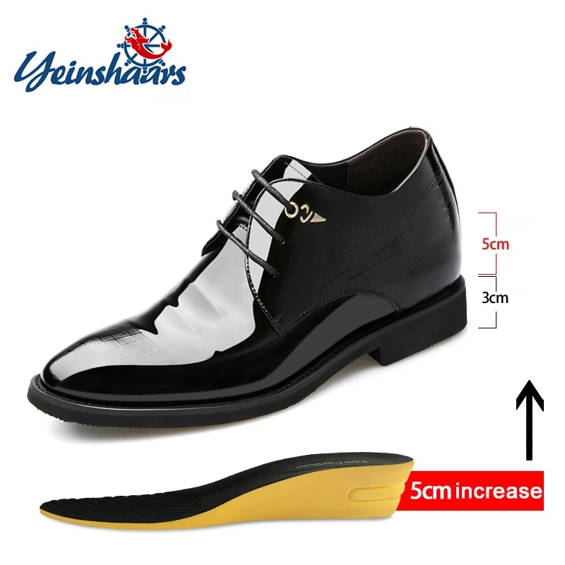 حذاء مصعد بطول 3/6/8 سم حذاء ر - مراجعة Men'S Formal Wear Rental وسعره