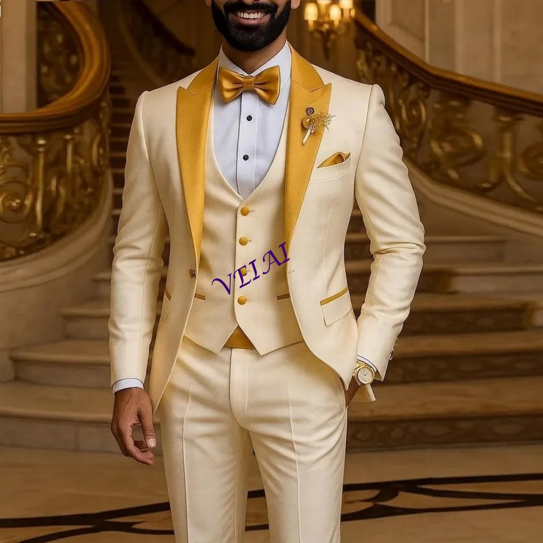تخصيص الذهب طوق العاج الرجال د - مراجعة Men'S Formal Wear Rental وسعره