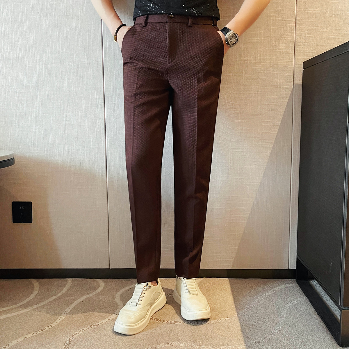 2025 ربيع وصيف جديد الرجال رقي - مراجعة Men'S Formal Wear Rental وسعره