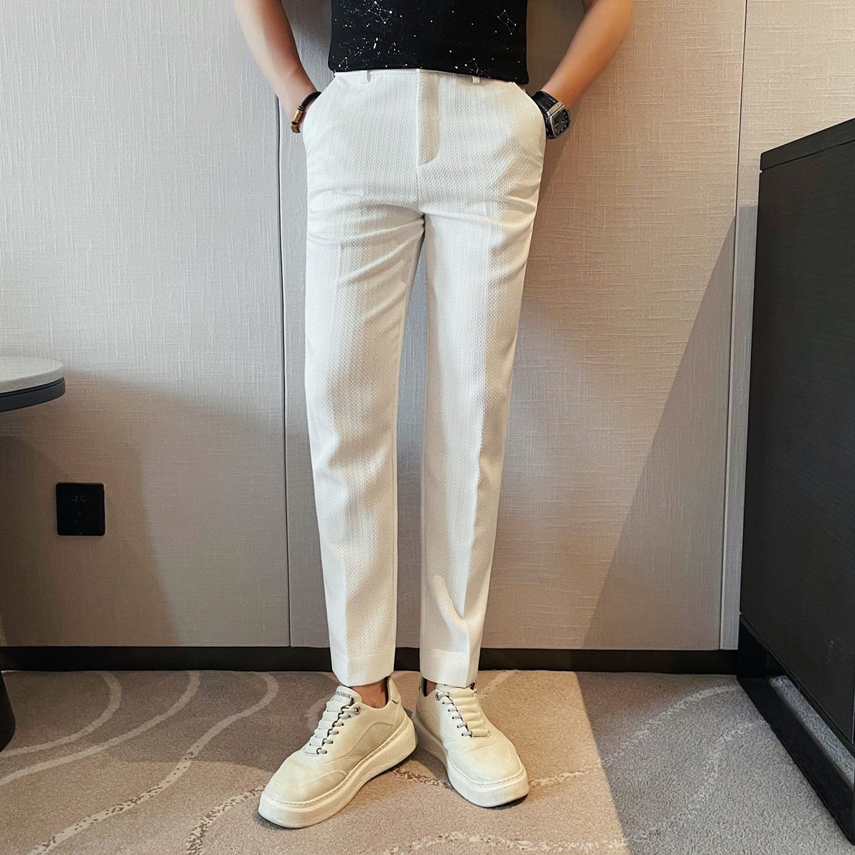 2025 ربيع وصيف جديد الرجال رقي - مراجعة Men'S Formal Wear Rental وسعره