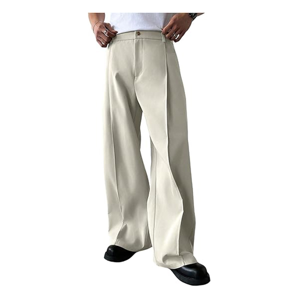بنطلون رجالي رسمي بلون موحد وس - مراجعة Men'S Formal Wear Rental وسعره