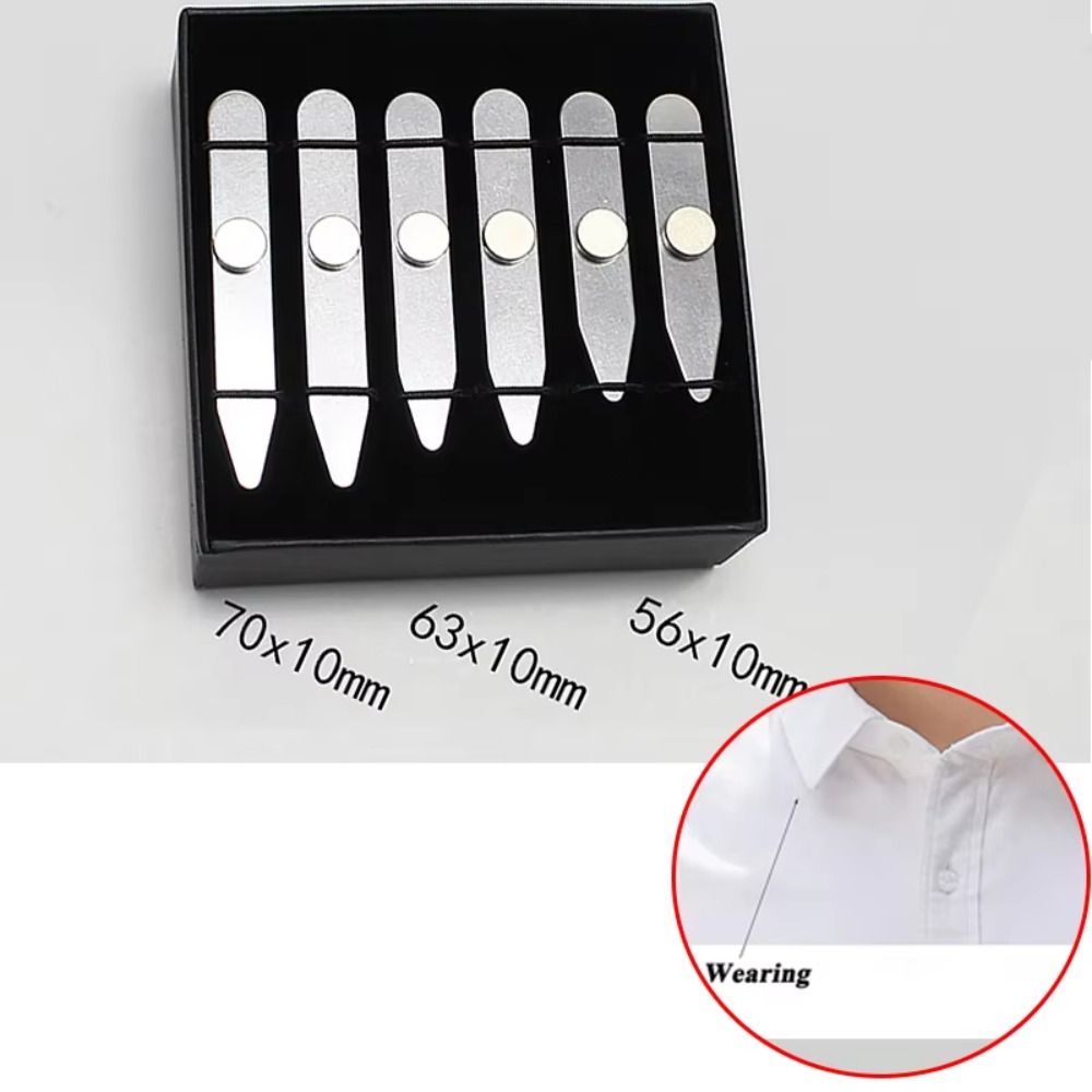 6 قطع جديدة من دعامات الياقة ا - مراجعة Collar Stay Metal وسعره