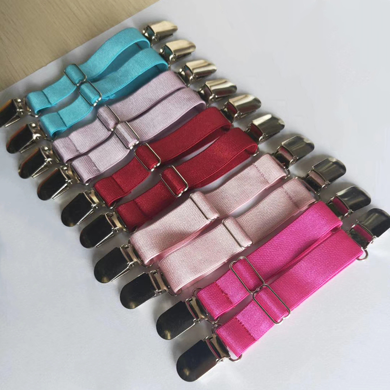 اللون جوارب الرباط حزام الجسم  - مراجعة Tie Bar Clip وسعره