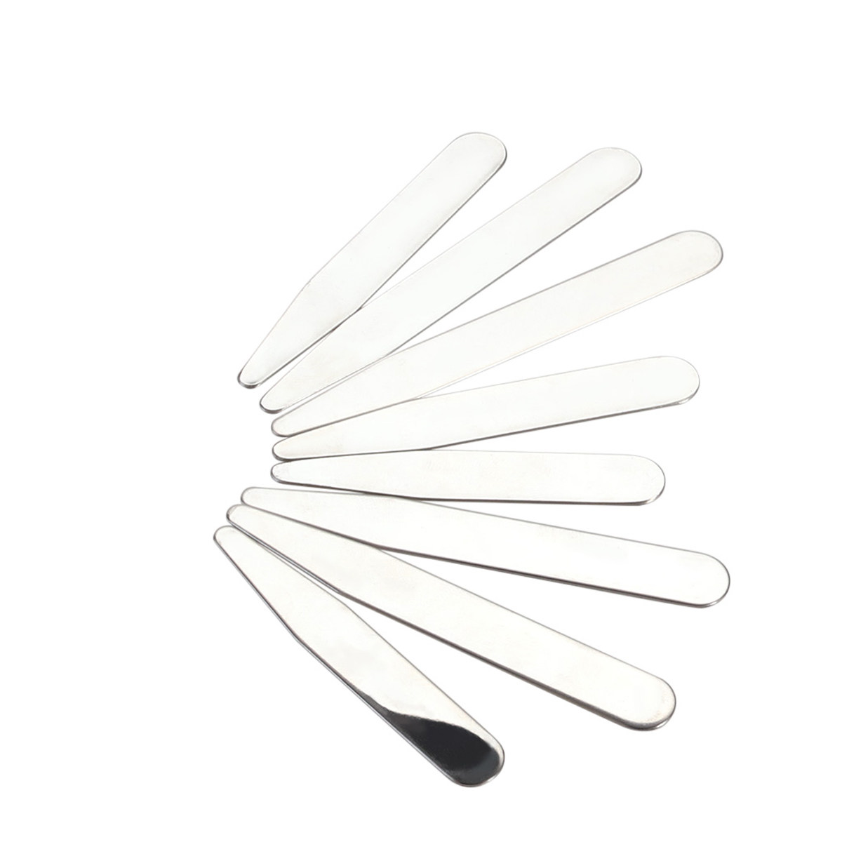 طقم دعامات طوق معدنية 8 قطع 4  - مراجعة Collar Stay Metal وسعره