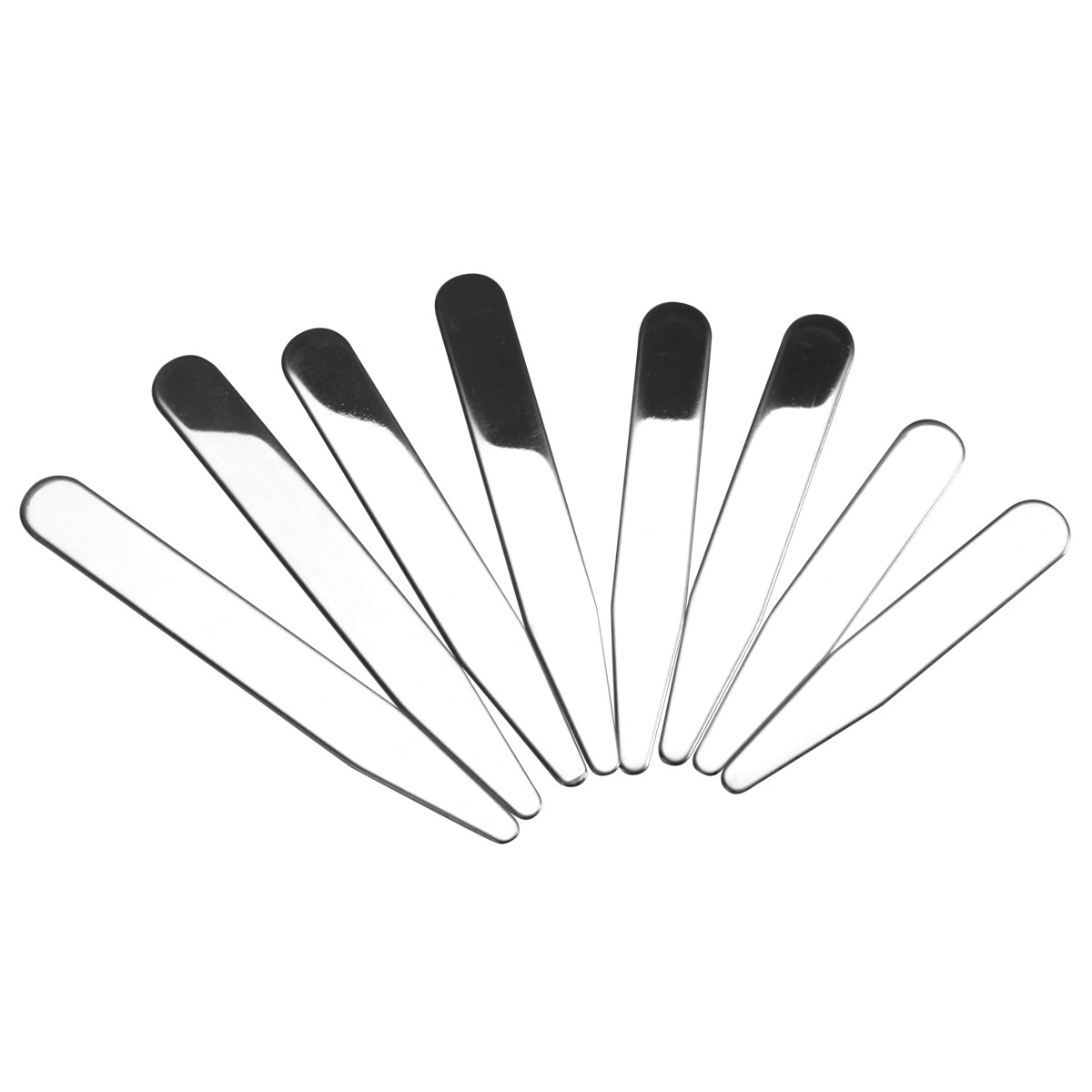 طقم دعامات طوق معدنية 8 قطع 4  - مراجعة Collar Stay Metal وسعره