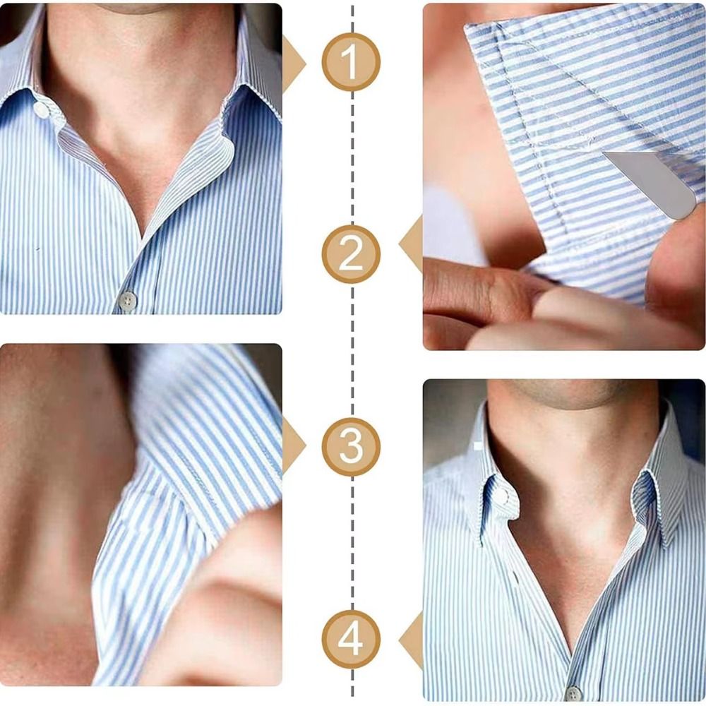 6 قطع من دعامات الياقة المغناط - مراجعة Collar Stay Metal وسعره